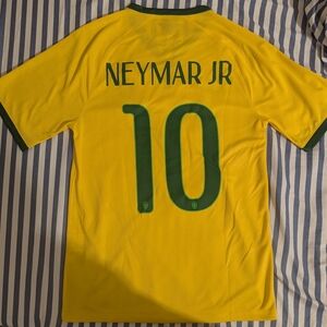 Nike Brazil 2014 World Cup Neymar Jr Jersey